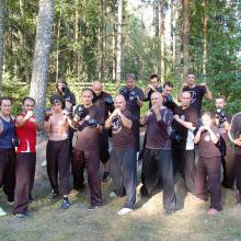 Finlandia 2013 wspólny obóz z shifu Brendanem Tunks